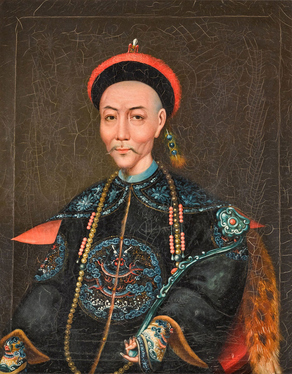 Portrait of Chinese Official, Qing dynasty, 19th century, Anonymous