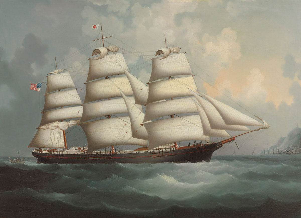 The Clipper Ship *Invincible*, Chinese School, 19th century