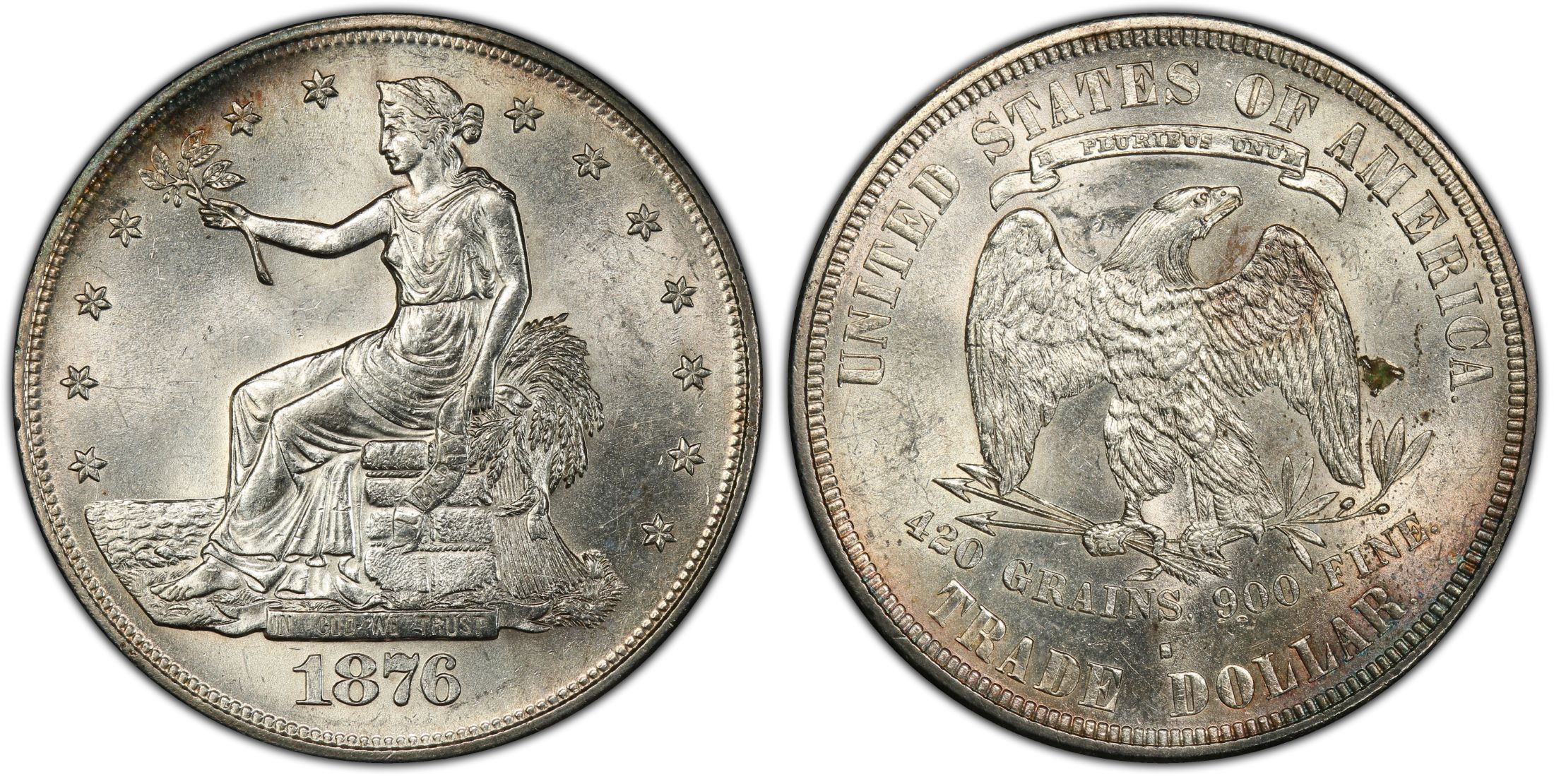 1876-S United States Trade Dollar